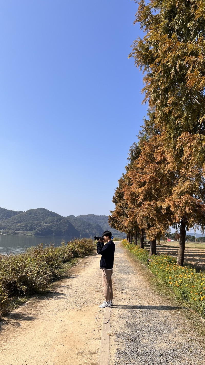 Photographer with camera